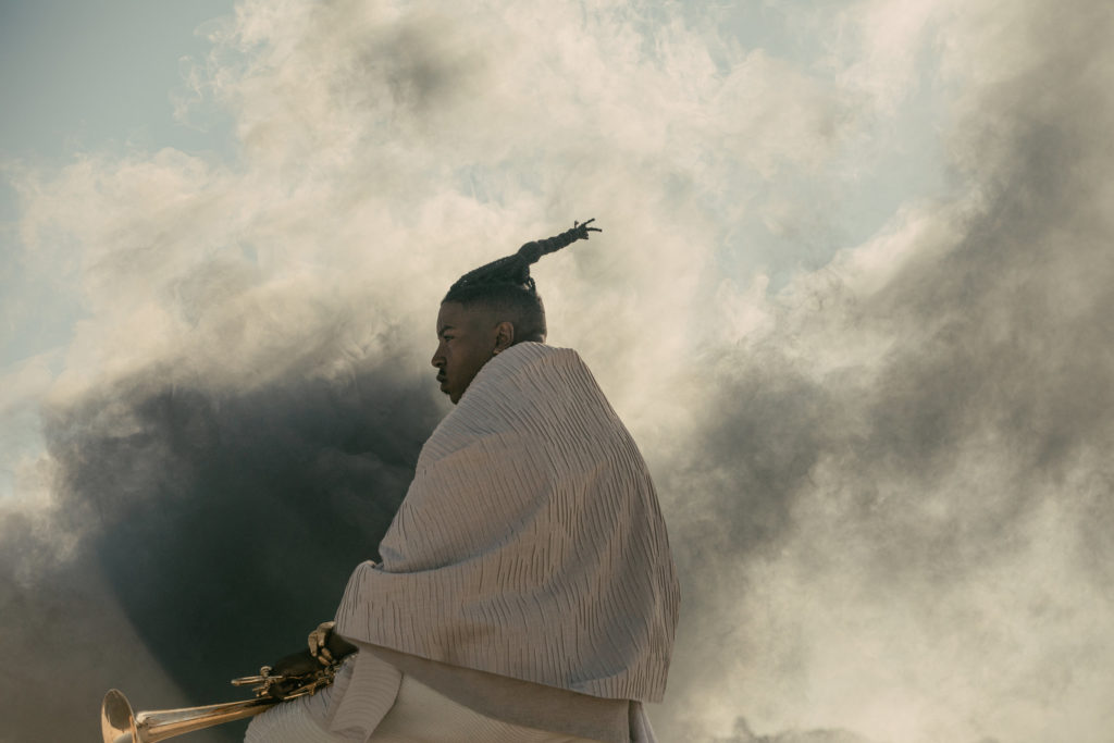 For Africa, Christian Scott places his project “The Sound Carved For A Legend” with MWI