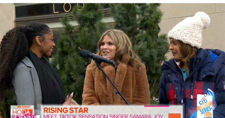Samara Joy Performs on the Today Show with Hoda and Jenna