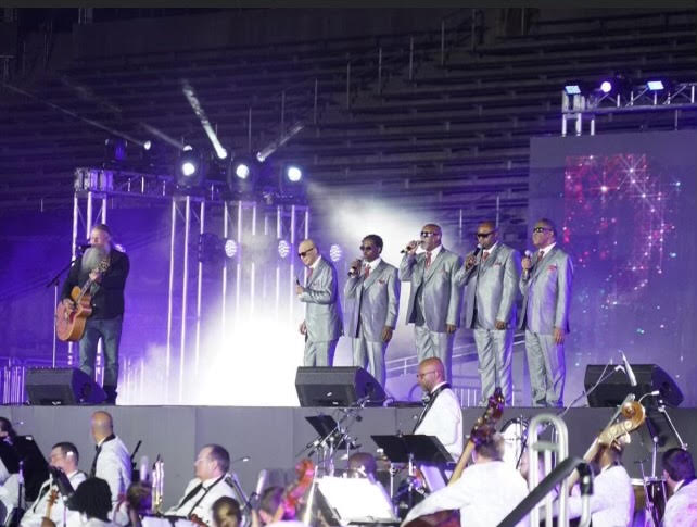 ‘We gotta bring the church to them’: Blind Boys of Alabama share talents on world stage